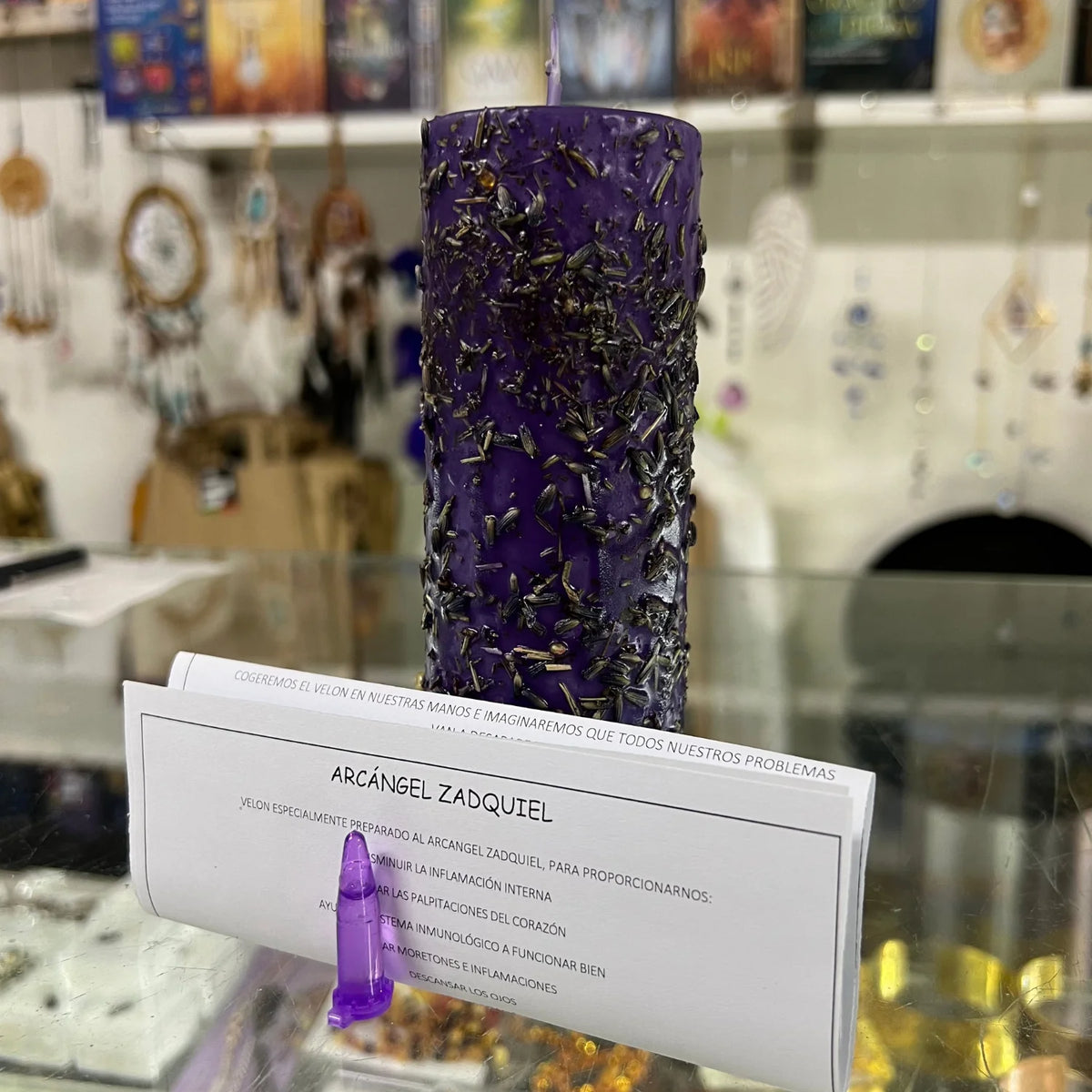💜 Vela Ritual del Arcángel Zadquiel — Transmutación y Renovación Espiritual