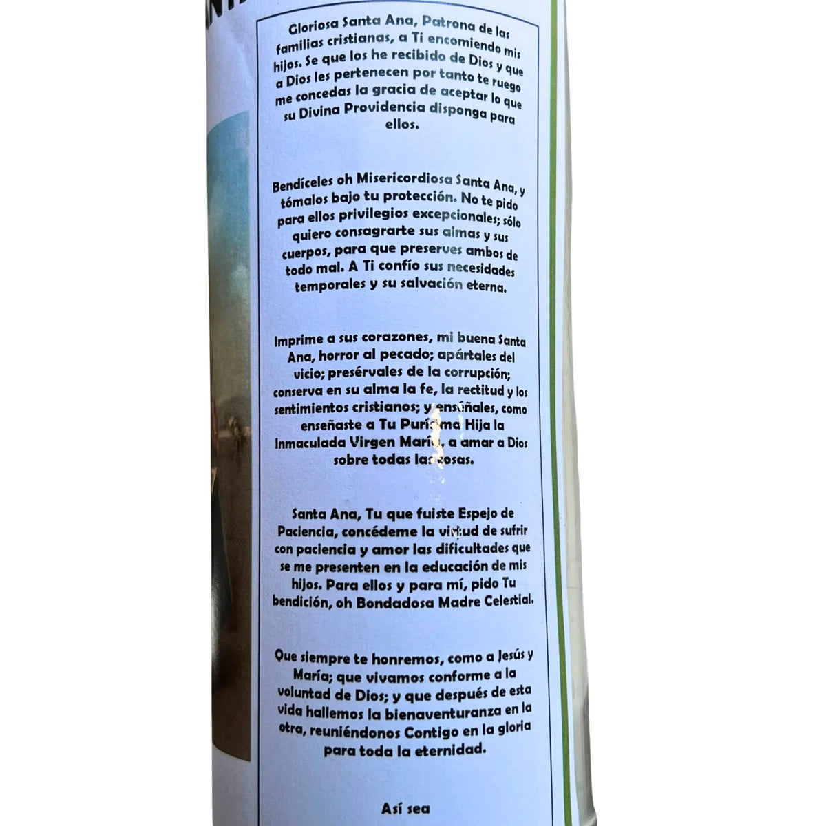 Vela Ritual de Santa Ana — Protección de los Hijos, Matrimonio y Familia