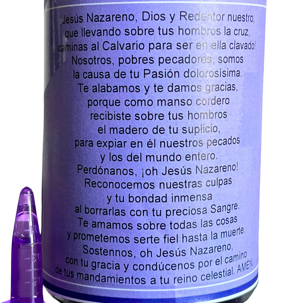 Vela Ritual de Jesús Nazareno — Protección, Misericordia y Guía Espiritual