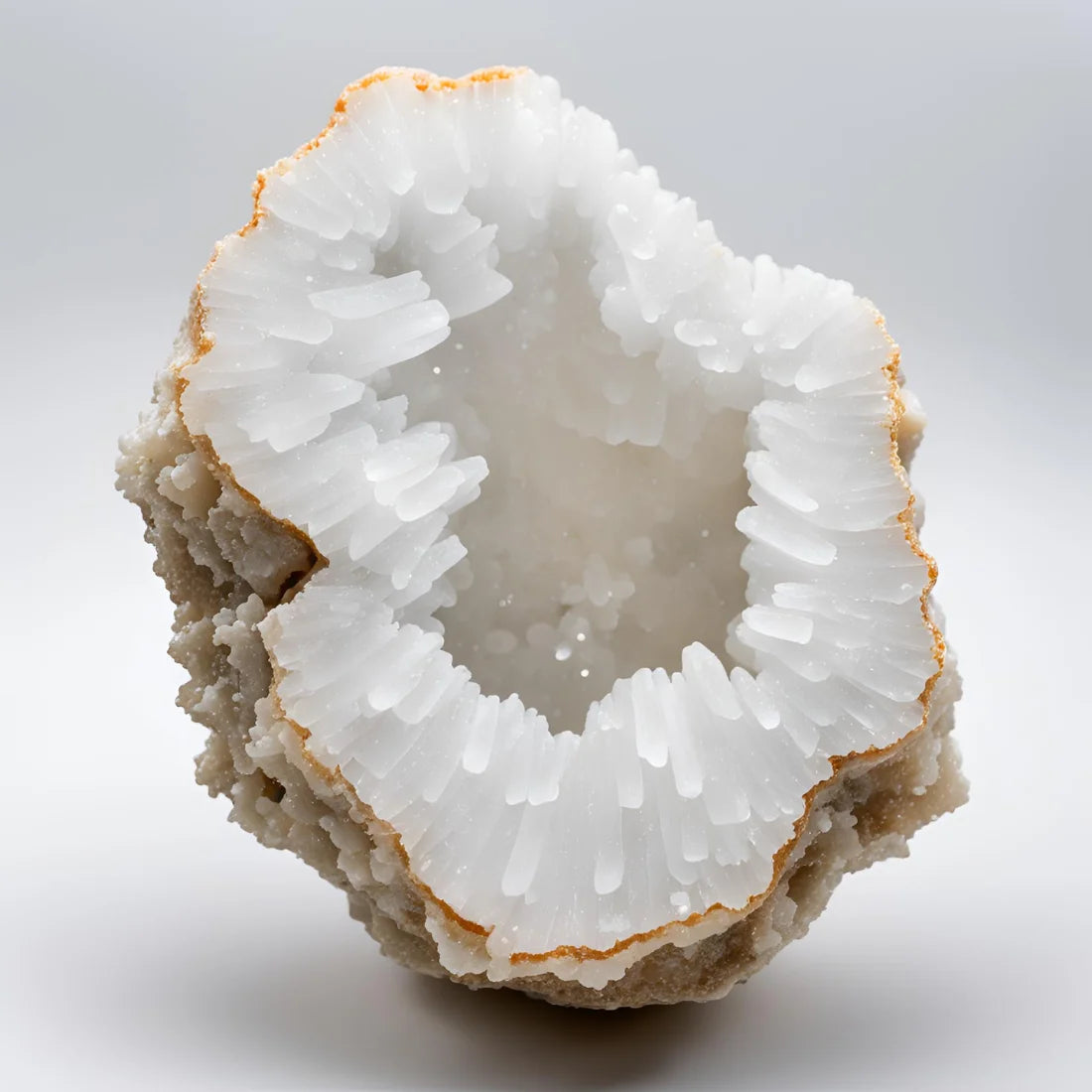 Geoda de Calcita Natural — Cristal para Altares y Armonía