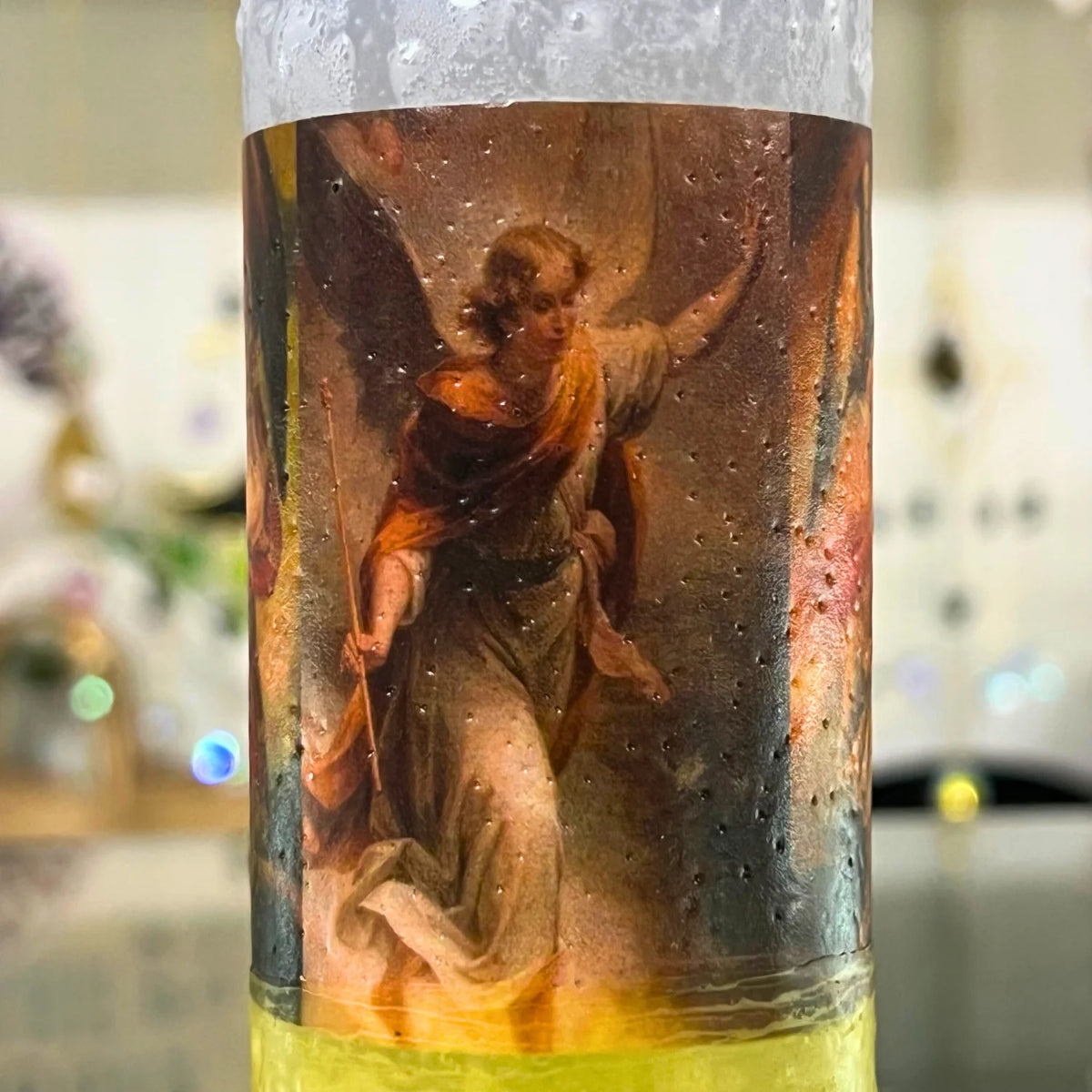 Vela Ritual de los 4 Arcángeles — Amor, Abundancia, Bienestar y Protección