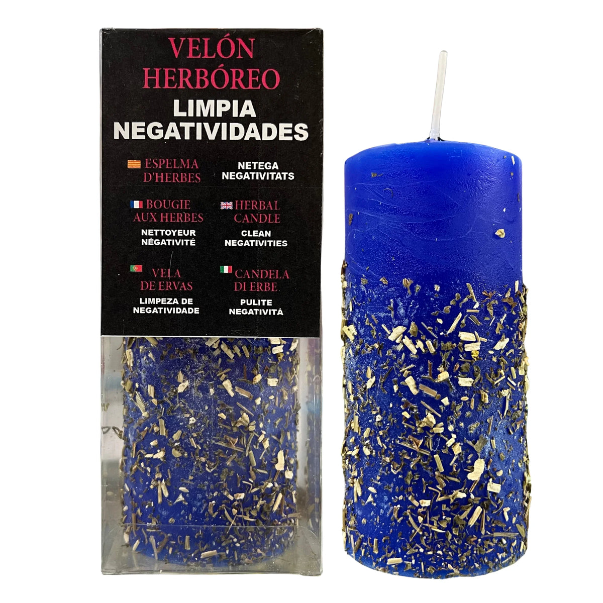 Vela Herbal Karma — Limpieza Energética y Renovación