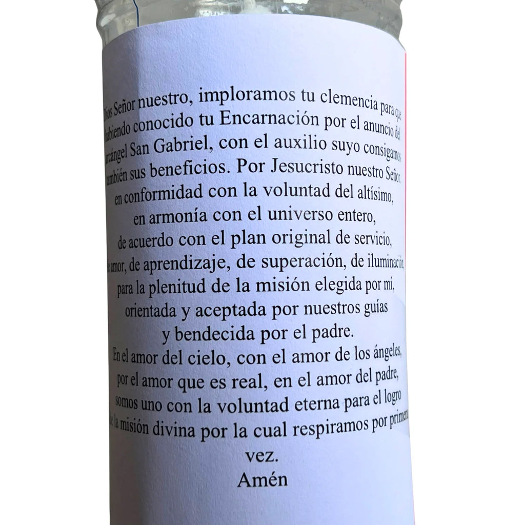 Vela Ritual del Arcángel San Gabriel — Guía, Ayuda y Fortaleza