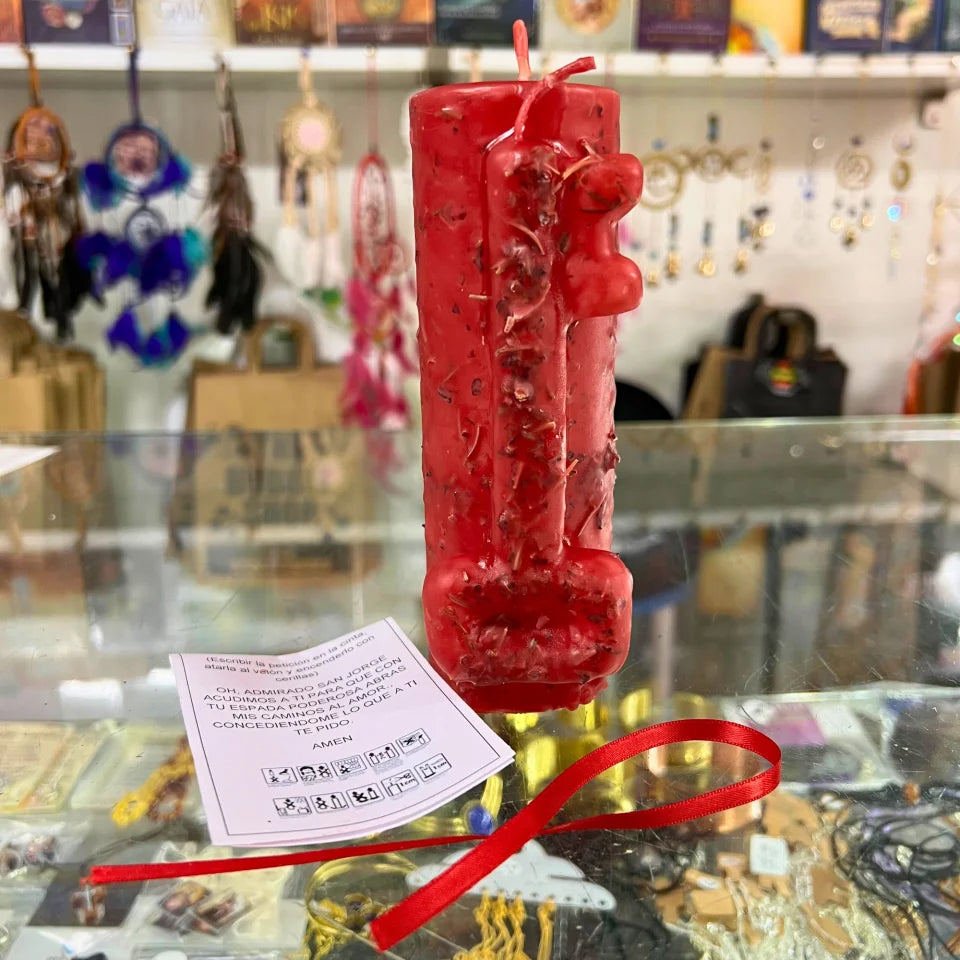 Vela Ritual Llave del Amor — Abre las Puertas del Corazón