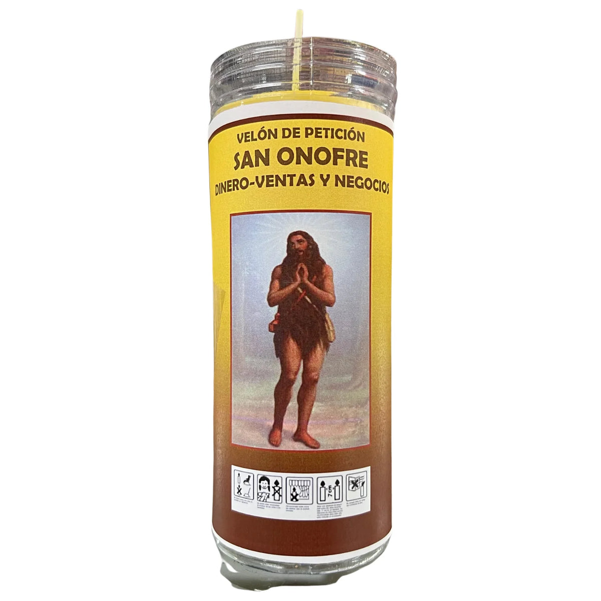 Vela Ritual de San Onofre — Dinero, Prosperidad y Ventas