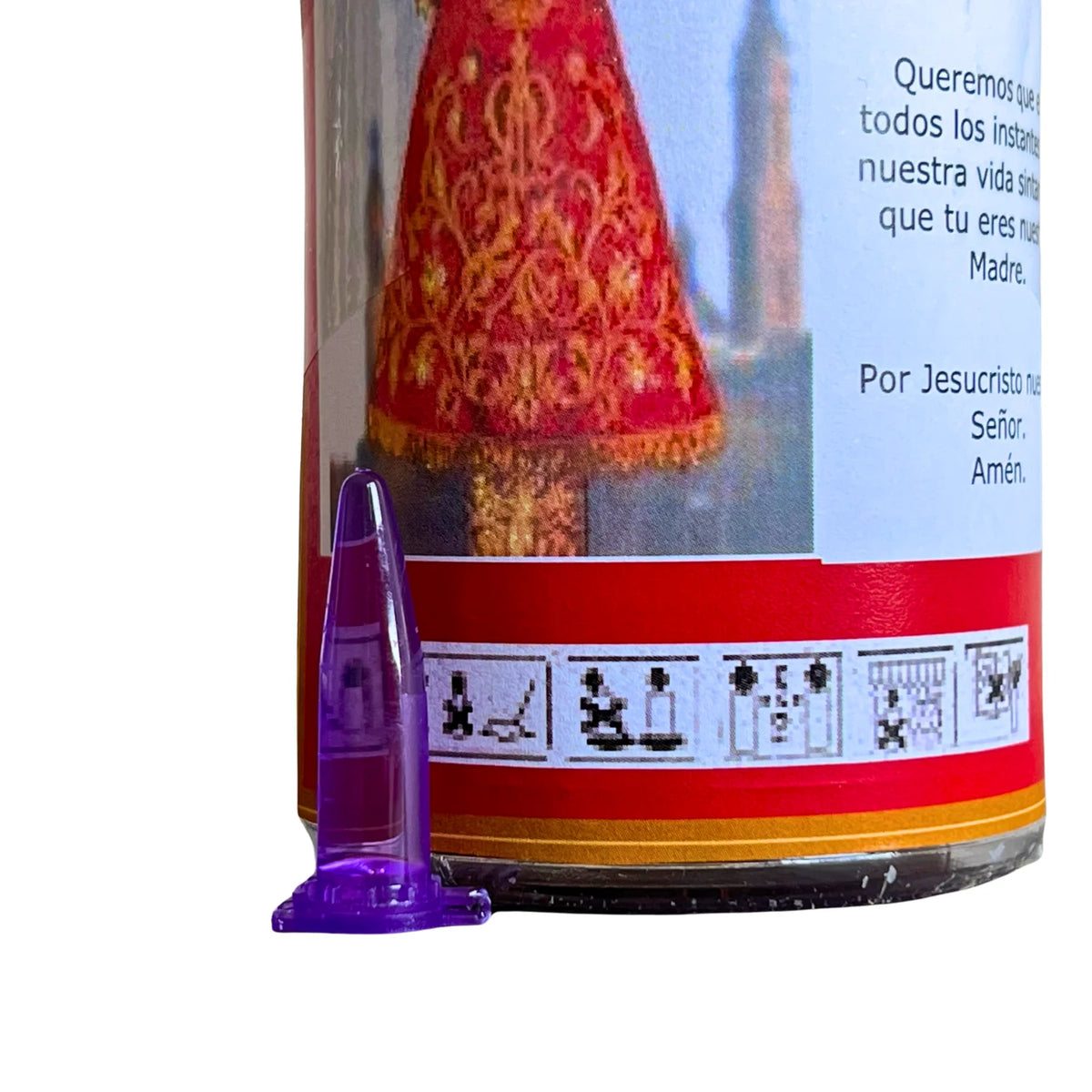 Vela Ritual Virgen del Pilar — Fe, Fortaleza y Esperanza