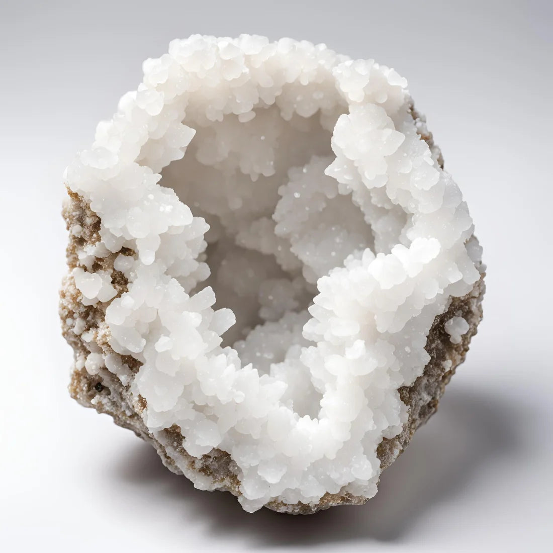 Geoda de Calcita Natural — Cristal para Altares y Armonía