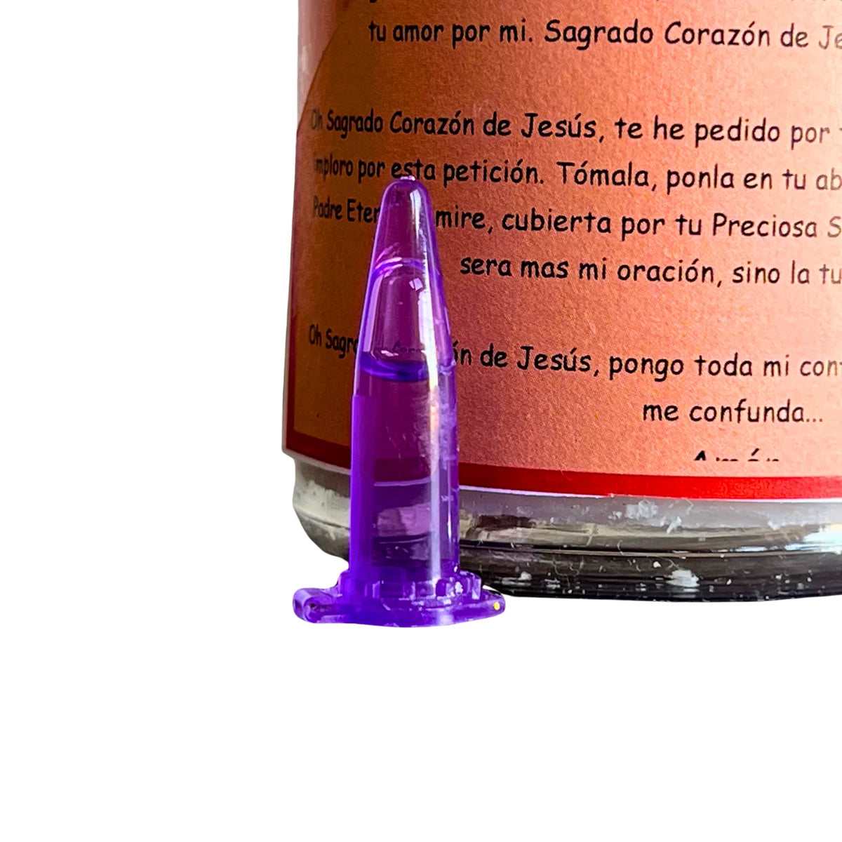 Velón del Sagrado Corazón de Jesús — Protección, Fortaleza y Oración