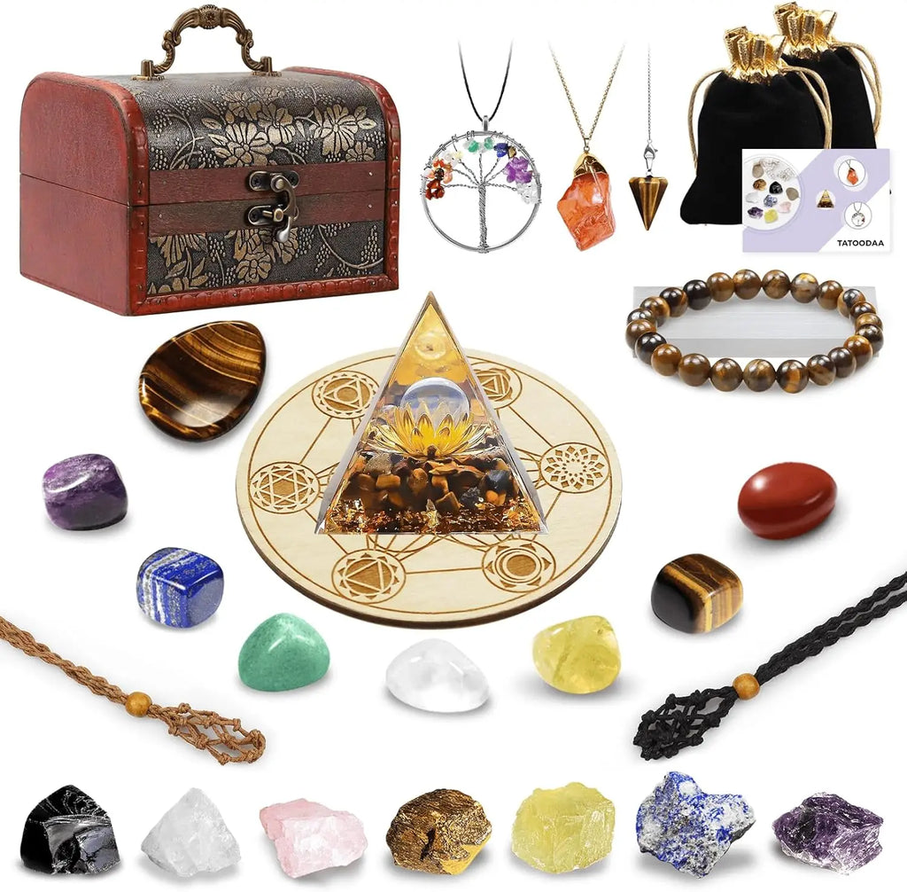 Cofres de Brujería — Kits de Cristales, Altares y Rituales