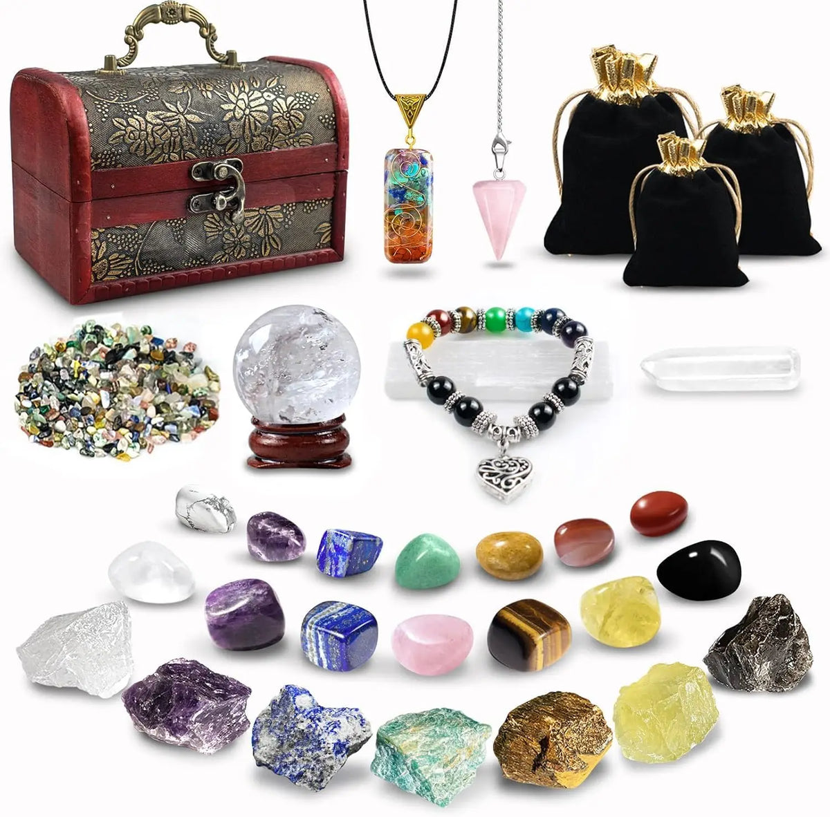 Cofres de Brujería — Kits de Cristales, Altares y Rituales