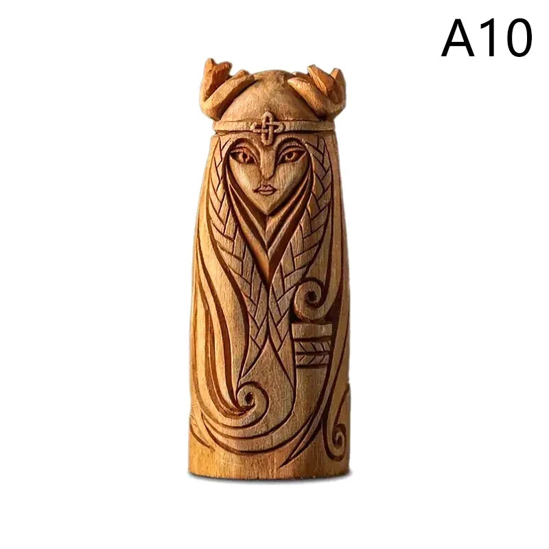 Figuras de Dioses Nórdicos — Estatuillas Vikingas para Altares y Decoración