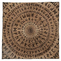 ᚠᚢᚦᚨᚱᚲ Mantel de Altar Nórdico — Runas del Futhark Antiguo