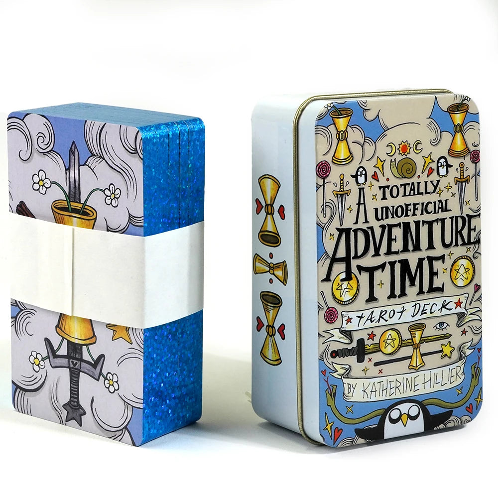 Tarot Hora de Aventuras — Adventure Time | Edición con Bordes Dorados