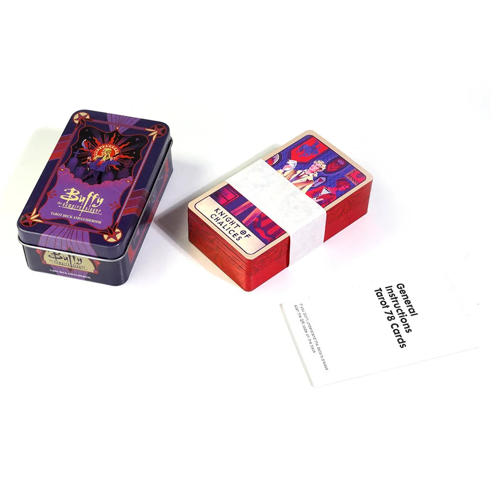 Tarot de Buffy, Cazavampiros — 78 Cartas con Bordes Rojos