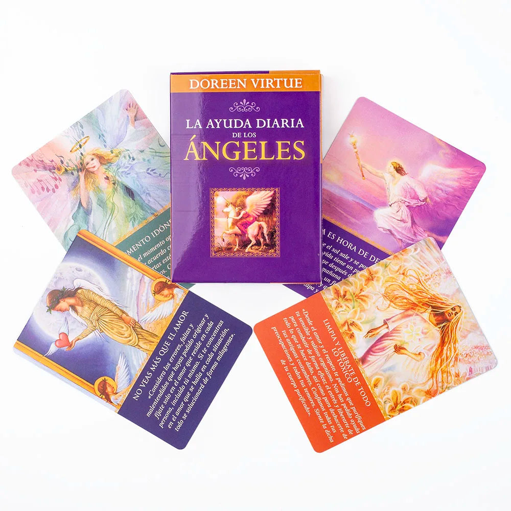 Oráculo de los Ángeles — Guía Diaria de 44 Cartas en Español