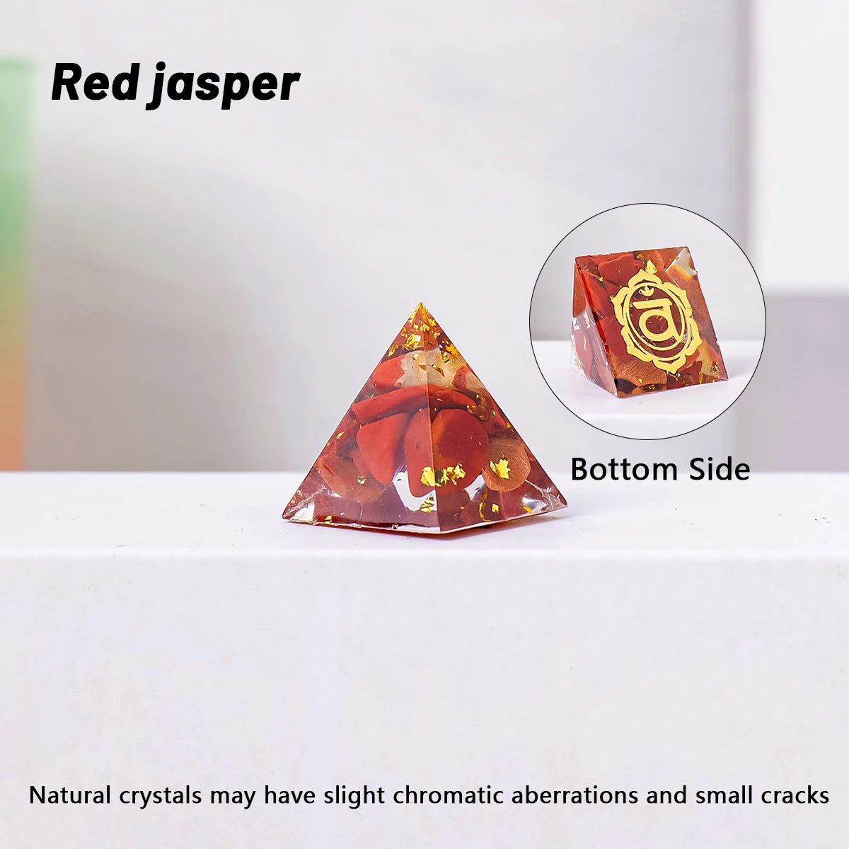 Minipirámides de Cristales Naturales — Amuletos para Altares y Chakras