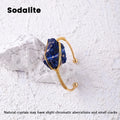 Pulsera de Cristal Natural en Bruto — Joyería Espiritual