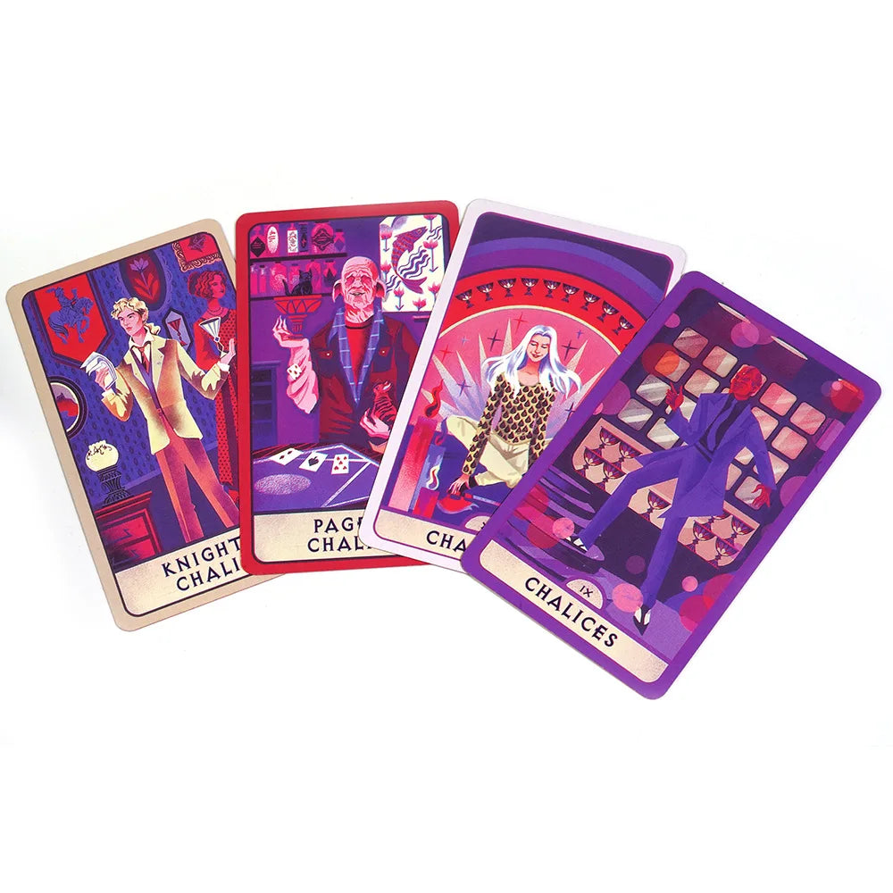 Tarot de Buffy, Cazavampiros — 78 Cartas con Bordes Rojos