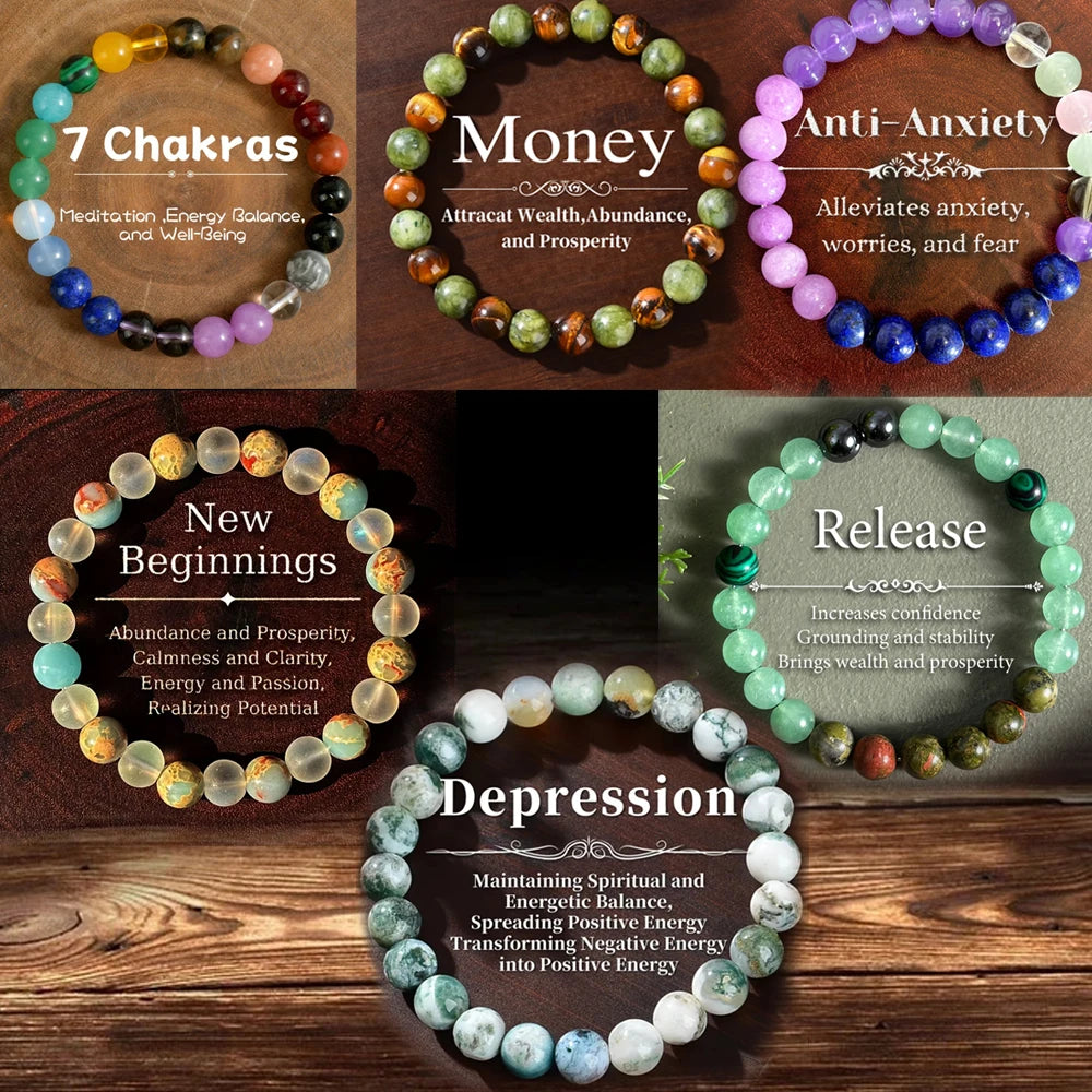 Pulsera Espiritual de Cuentas