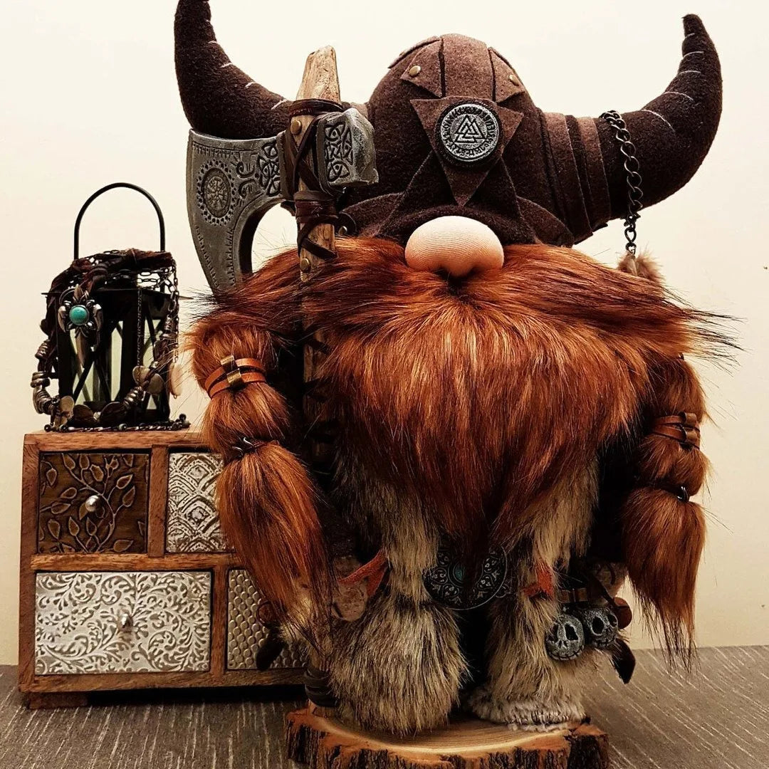 Gnomo Vikingo Guardián — Consagra a tu Protector Nórdico