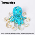 Pulpo de Cristales Naturales — Figura Decorativa Marina