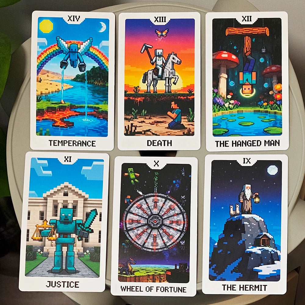 🎮 Tarot Pixelado — Los 22 Arcanos Mayores