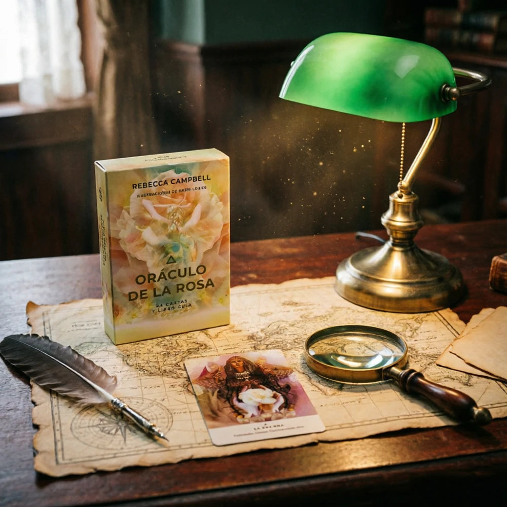 Oráculo de las Rosas — 44 Cartas de Intuición y Sabiduría Espiritual
