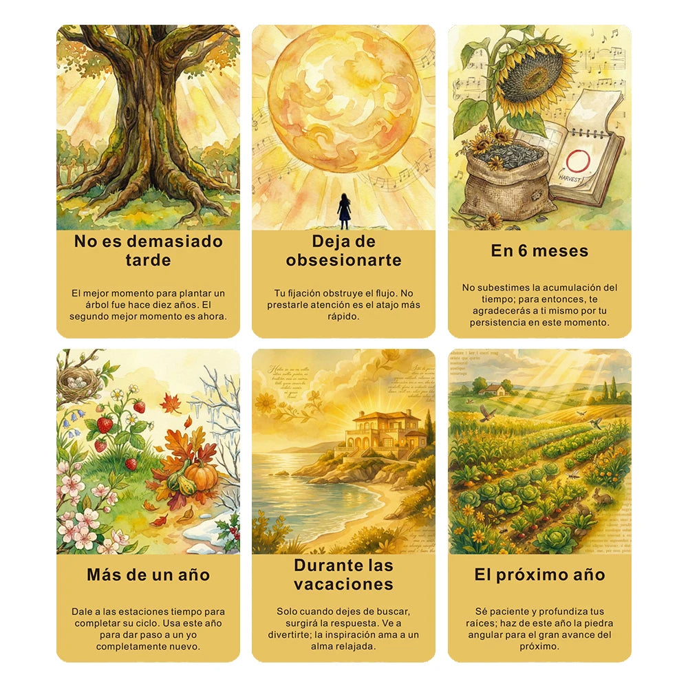 Oráculo del Tiempo — 54 Cartas en Español