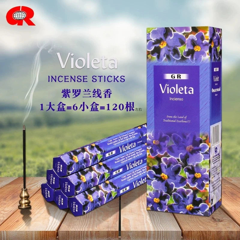 Inciensos Aromáticos de la India — 20 Varillas para Meditación y Rituales