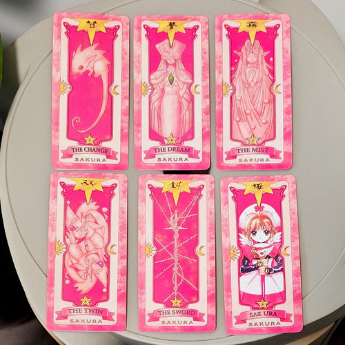 Cartas Mágicas de Sakura — Colección de 56 Cartas