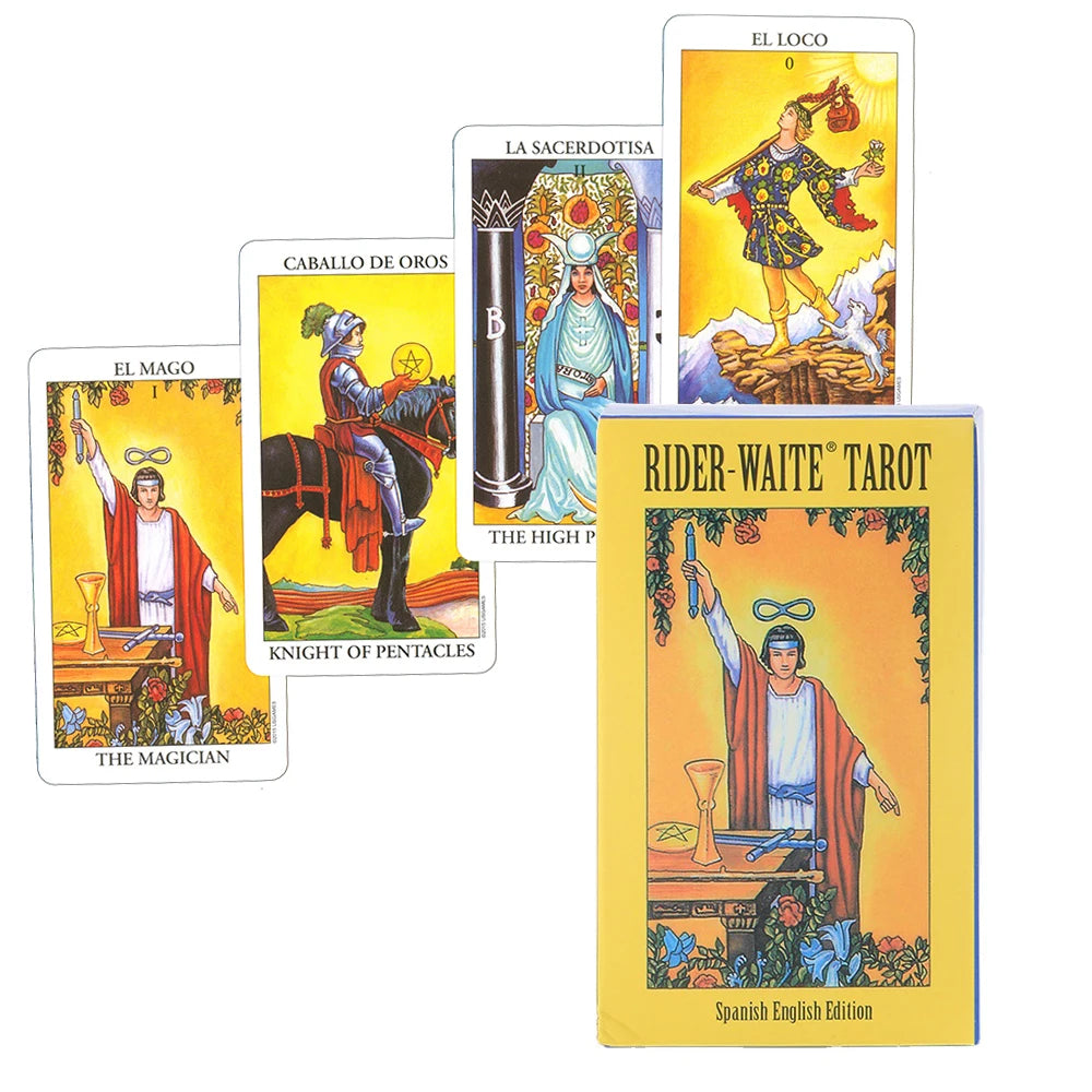 Tarot Rider-Waite en Español — 78 Cartas con Guía para Principiantes