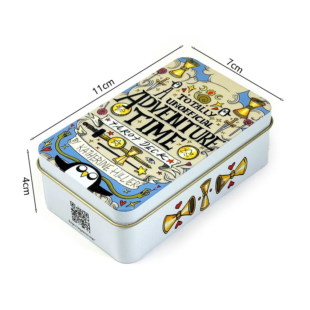 Tarot Hora de Aventuras — Adventure Time | Edición con Bordes Dorados