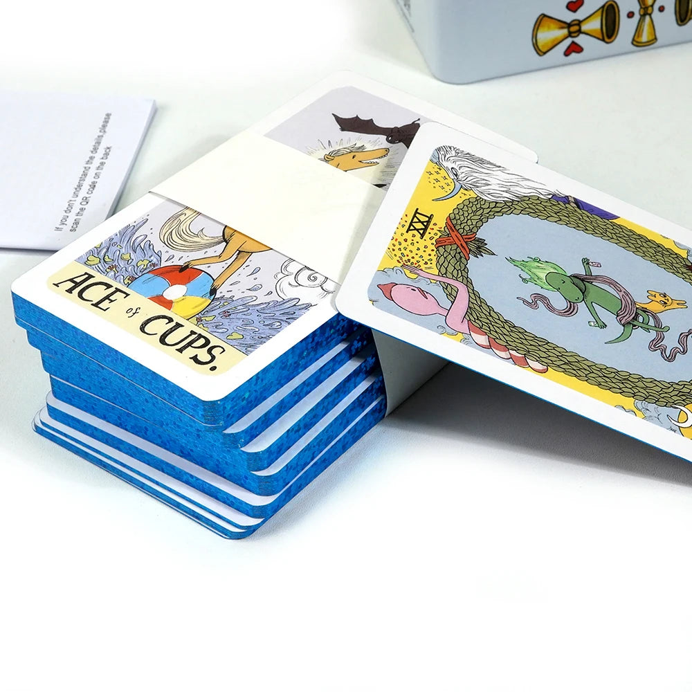 Tarot Hora de Aventuras — Adventure Time | Edición con Bordes Dorados