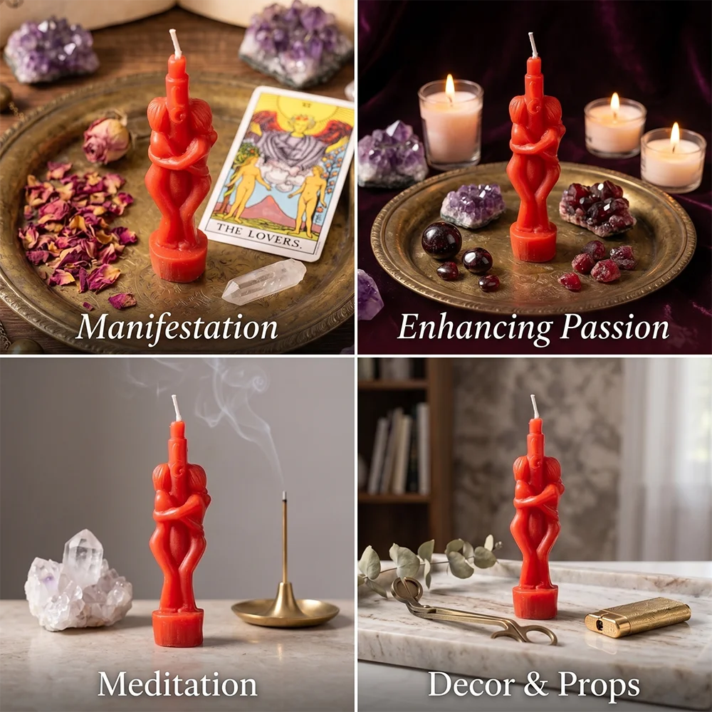 Vela Ritual de los Enamorados — Amor, Pasión y Nuevos Caminos