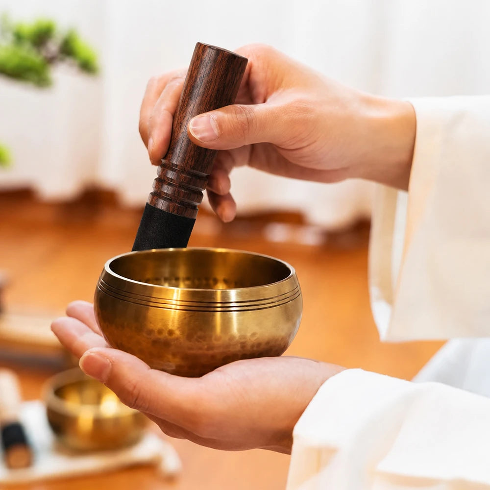 Cuenco Tibetano Artesanal — Armonía y Meditación