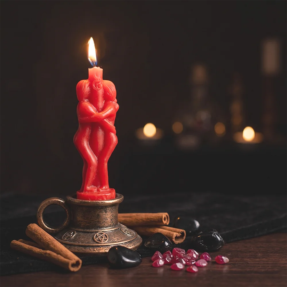 Vela Ritual de los Enamorados — Amor, Pasión y Nuevos Caminos
