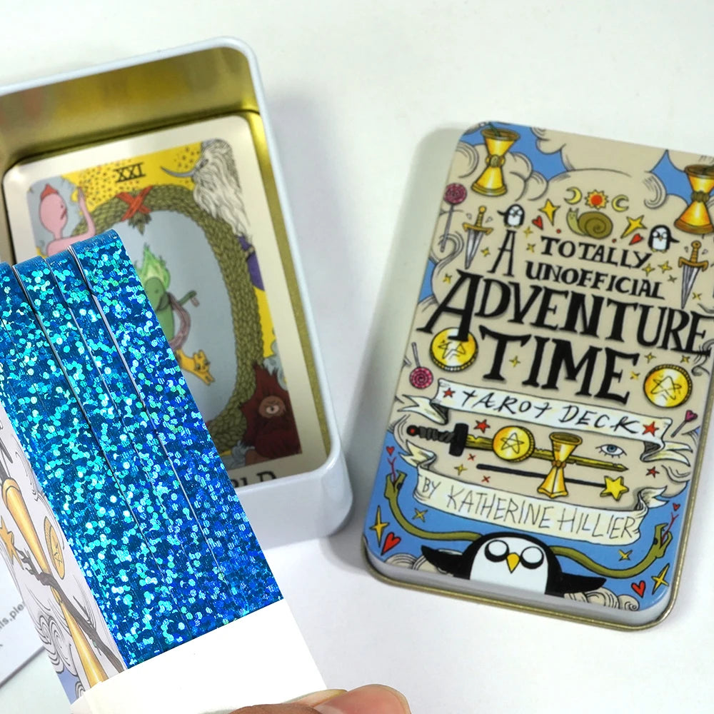 Tarot Hora de Aventuras — Adventure Time | Edición con Bordes Dorados