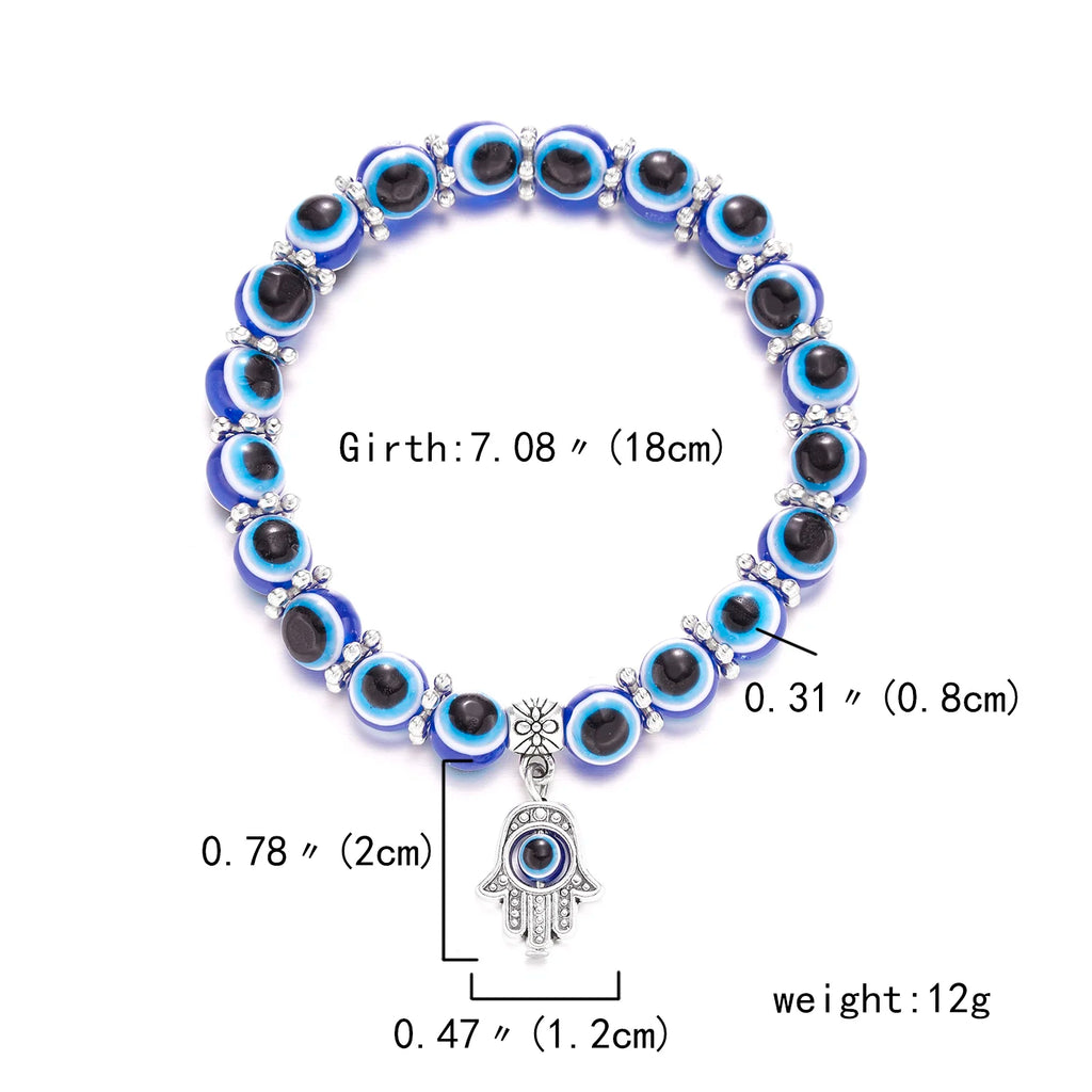 Pulsera de Ojo Turco — Amuleto de Protección y Buena Suerte