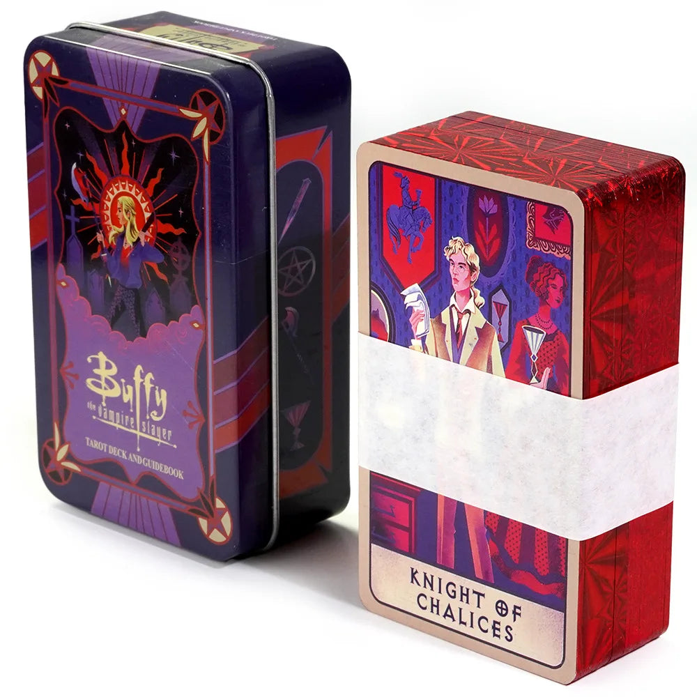 Tarot de Buffy, Cazavampiros — 78 Cartas con Bordes Rojos