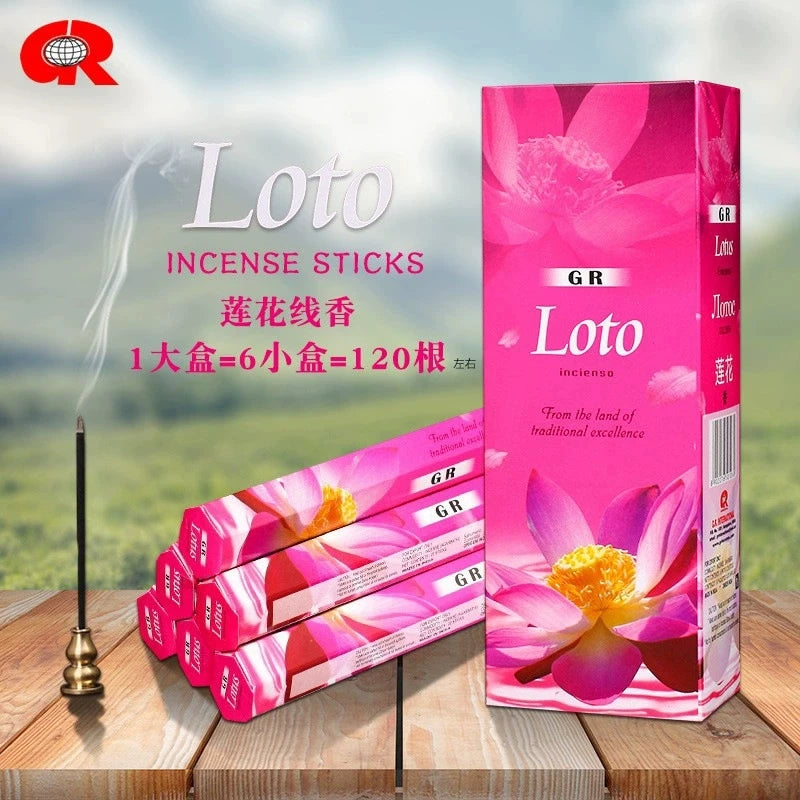 Inciensos Aromáticos de la India — 20 Varillas para Meditación y Rituales