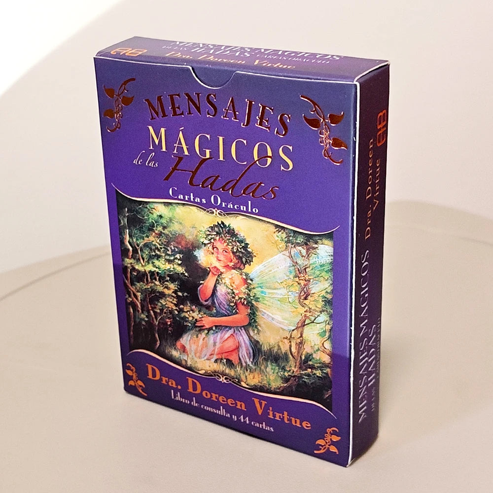 Oráculo de los Mensajes Mágicos de las Hadas — 44 Cartas en Español