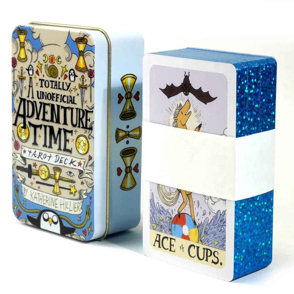 Tarot Hora de Aventuras — Adventure Time | Edición con Bordes Dorados