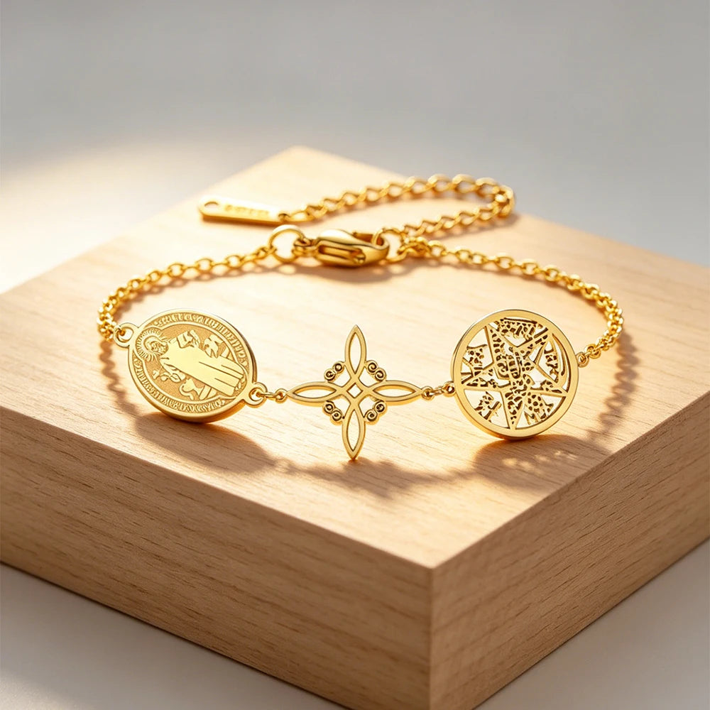 Pulsera de Triple Protección Espiritual
