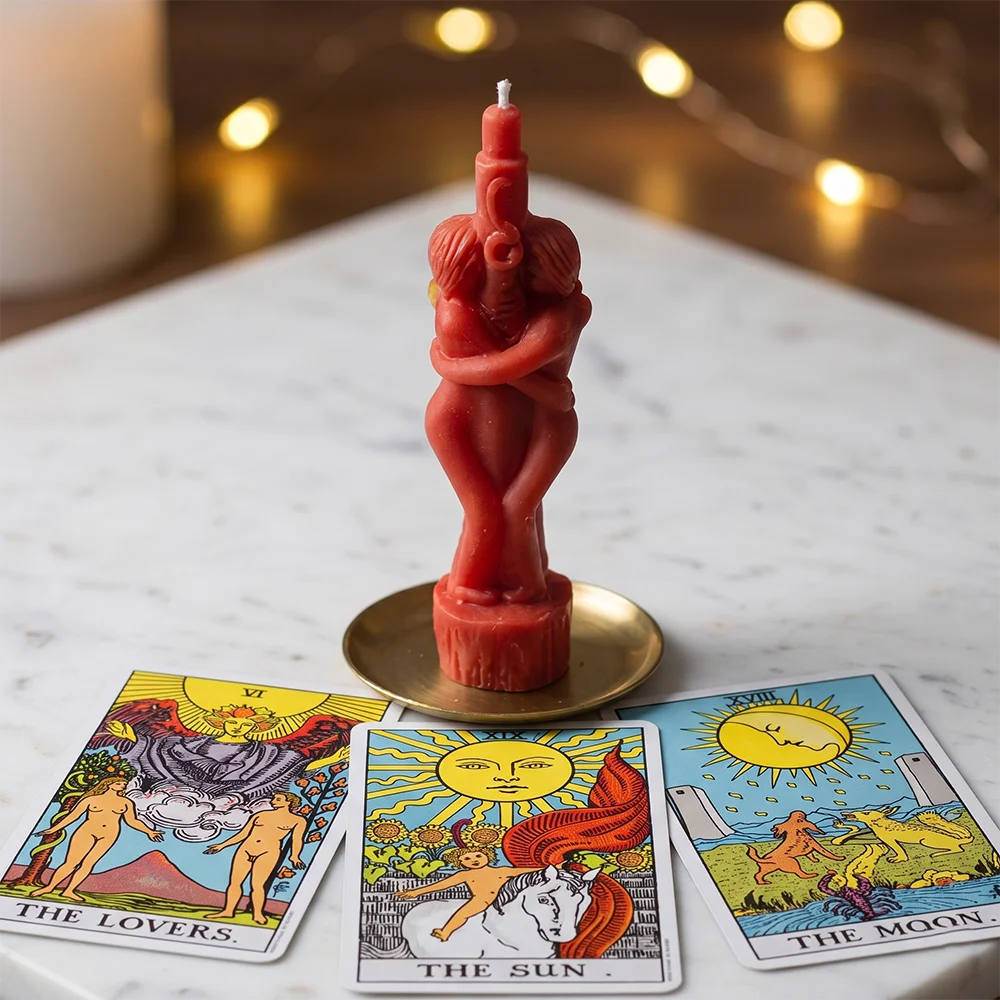 Vela Ritual de los Enamorados — Amor, Pasión y Nuevos Caminos