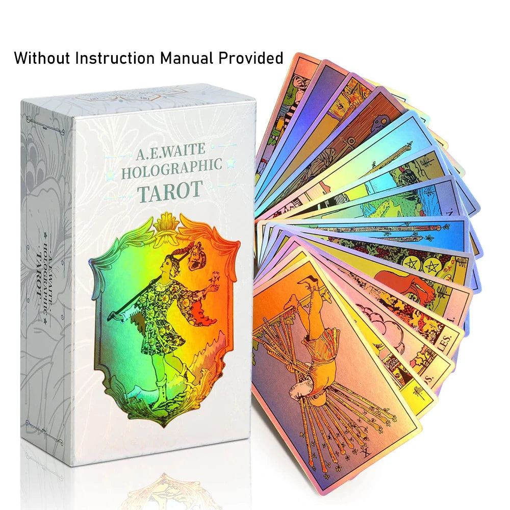 Tarot Arcoíris Holográfico — 78 Cartas de Luz y Magia