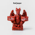 Dragón Guardián de Cristales Naturales — Figura Decorativa de Altar