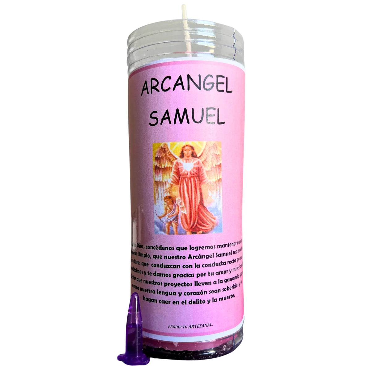 Vela Ritual del Arcángel Chamuel — Amor Propio, Paz y Protección