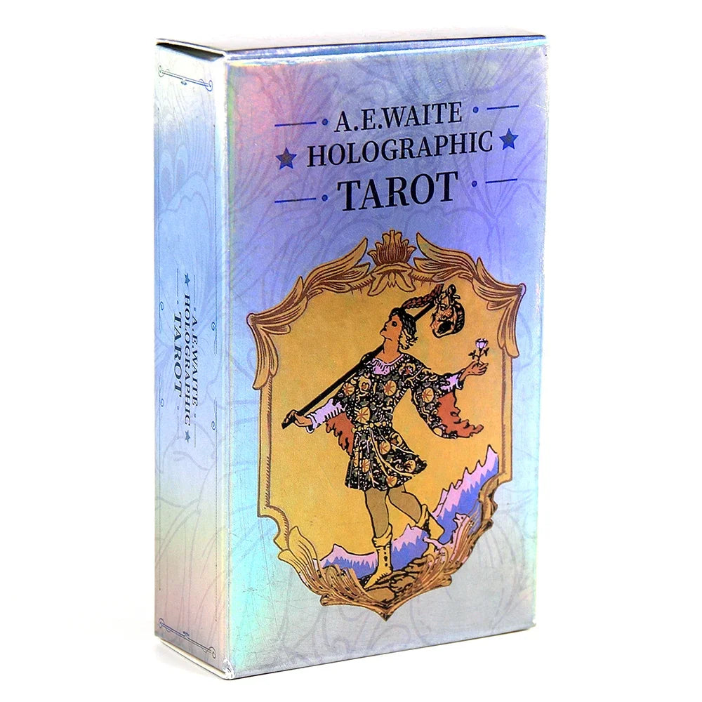Tarot Arcoíris Holográfico — 78 Cartas de Luz y Magia