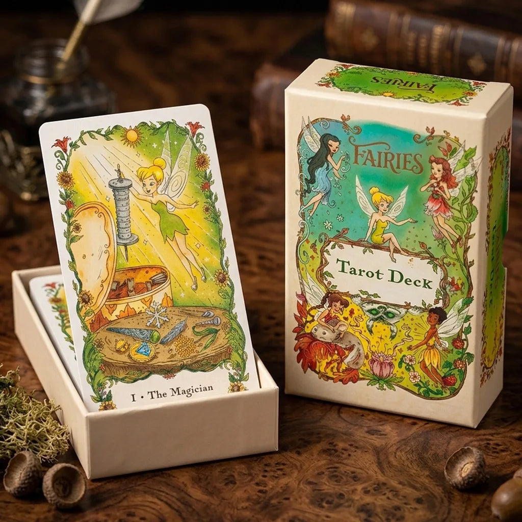 Tarot de las Hadas — 78 Cartas de Magia, Naturaleza y Fantasía